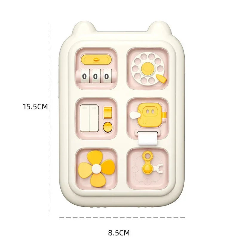 ELMAS - New 6 in 1 Montessori Sensory Busy Board - Al Masam Stationery LLC