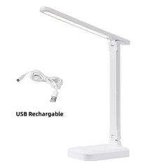 ELMAS Touch Dimmable LED Foldable Desk Lamp with USB Charging