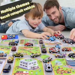 ELMAS New Children Stunt Car Alloy Body Mini Jumping Toy - Al Masam Stationery LLC