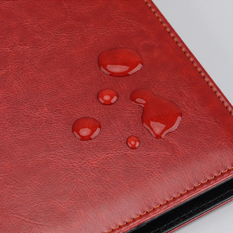 ELMAS Premium Leather A4 Portfolio Organizer Folder - Al Masam Stationery LLC