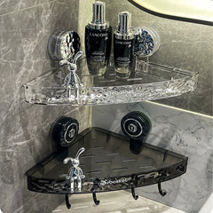 ELMAS Corner Shower Shelf - No Drill Bathroom Organizer Caddy - Al Masam Stationery LLC