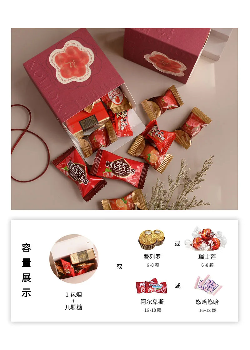 ELMAS 10/30/50Pcs Candy Boxes For Party Favors Decor - Al Masam Stationery LLC