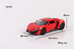ELMAS 1:32 Lykan Sport Fast and Furious Diecast Toy - Al Masam Stationery LLC