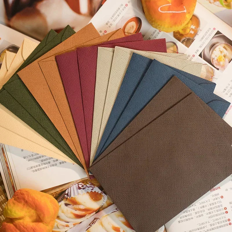 ELMAS 10pcs Window Envelopes for DIY Gift Packaging - Al Masam Stationery LLC