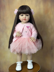 ELMAS 22-Inch Lifelike Reborn Baby Girl Doll - Perfect Gift! - Al Masam Stationery LLC