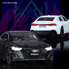 ELMAS Audi RS7 Sportback Diecast Car with Lights & Sound