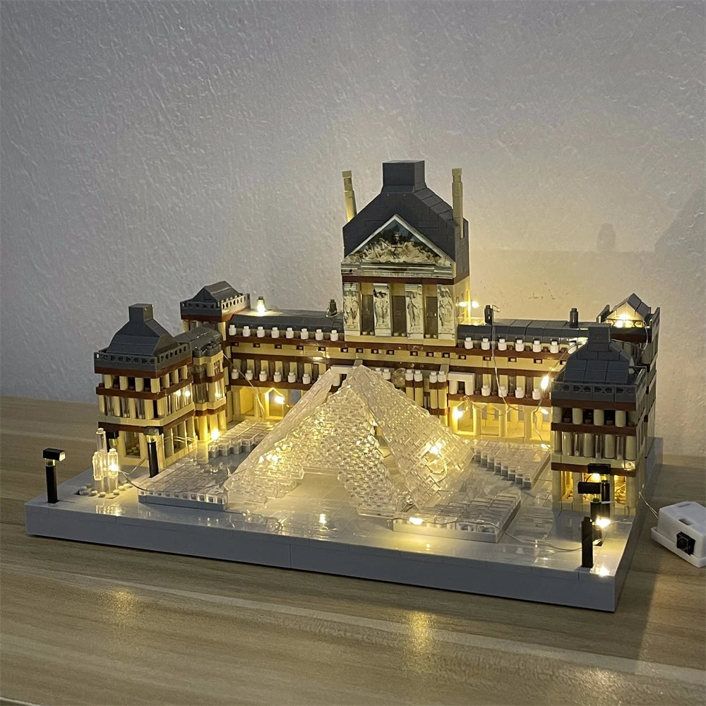 ELMAS Louvre Museum Micro Mini Block Set for Art Lovers - Al Masam Stationery LLC