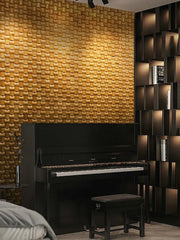 ELMAS Curved Mosaic Wall Panels for Sound Absorption