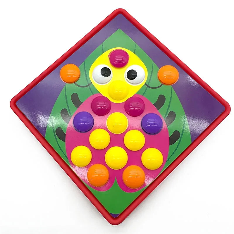 ELMAS New Mushroom Nail DIY Creative Montessori Toy - Al Masam Stationery LLC