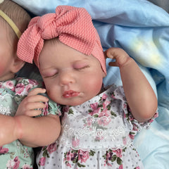 ELMAS Lifelike LouLou Twins 50CM Reborn Baby Dolls for Girls - Al Masam Stationery LLC