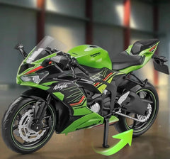 ELMAS 1/12 Kawasaki Ninja ZX-6R Diecast Motorcycle Model