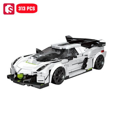 ELMAS Racing Sports Car Building Blocks for Kids