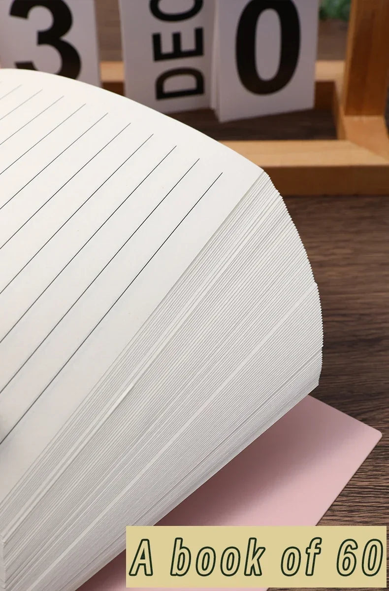 ELMAS A5 Spiral Notebook - Thick 60 Sheet Journal - Al Masam Stationery LLC