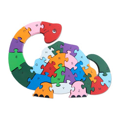 ELMAS Montessori Wooden Puzzle Toy for Kids Learning