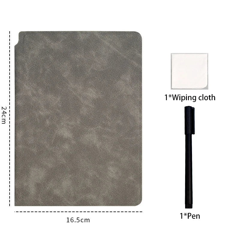 ELMAS A5 Magic Reusable Whiteboard Notebook & Planner - Al Masam Stationery LLC