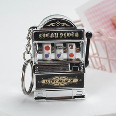 ELMAS Mini Casino Lucky Charm Keychain for Good Fortune