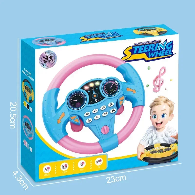 ELMAS Infant Shining Steering Wheel Toys for Kids - Al Masam Stationery LLC