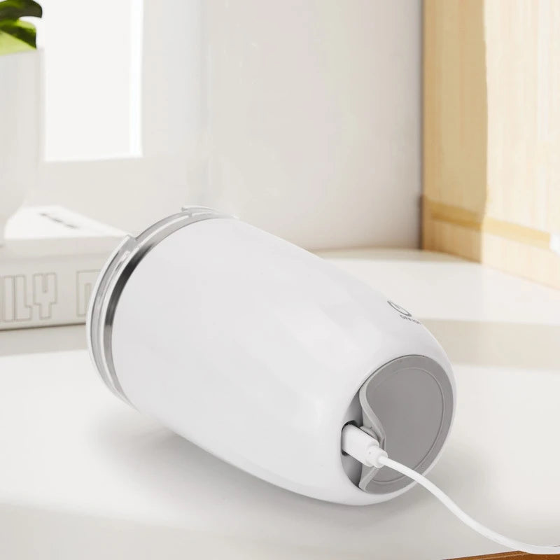 ELMAS 350ml Self-Stirring Mug USB Rechargeable Cup - Al Masam Stationery LLC