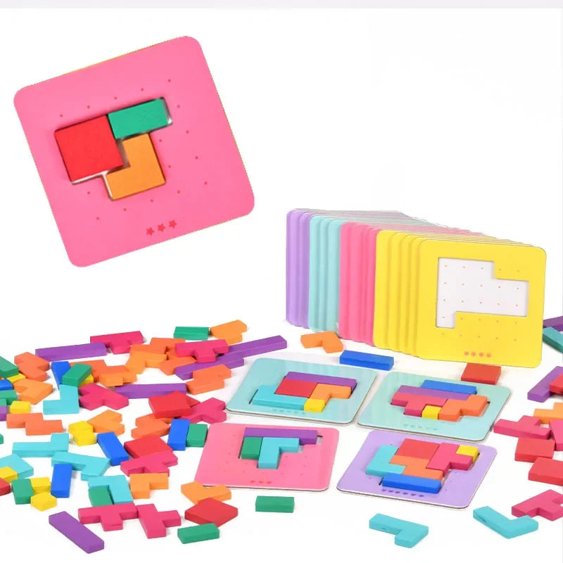 ELMAS Montessori Puzzle Battle Game for Kids Gift - Al Masam Stationery LLC