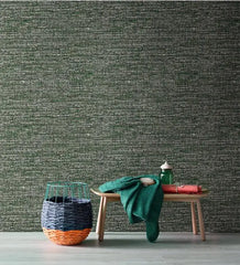 ELMAS Japanese Linen Solid Gray Wallpaper for Living Room - Al Masam Stationery LLC