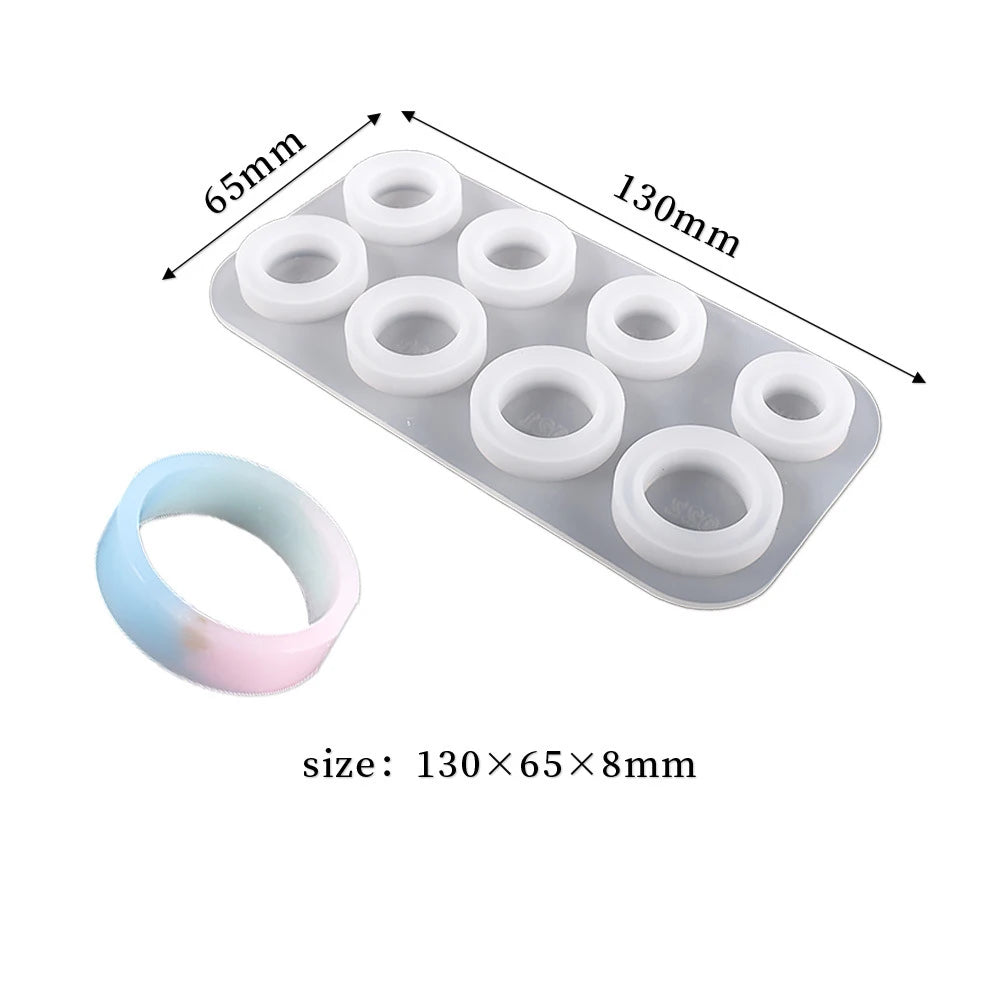 ELMAS DIY Cat Ear Epoxy Resin Ring Mold for Handmade Jewelry - Al Masam Stationery LLC