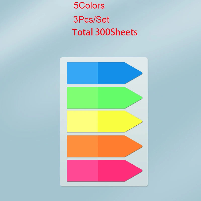 ELMAS Retro Morandi Sticky Notes Notepad School Supplies - Al Masam Stationery LLC