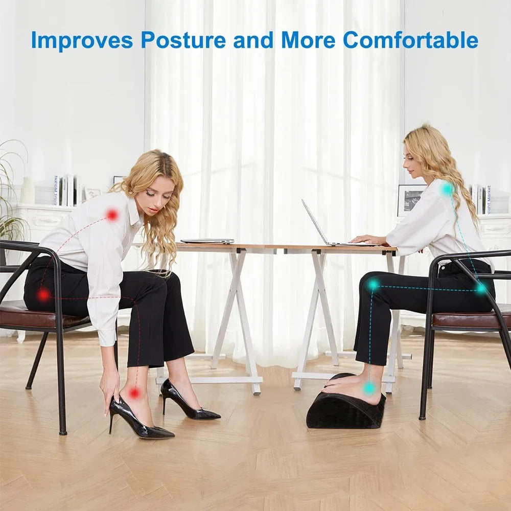 ELMAS Ergonomic Foot Rest for Ultimate Comfort & Support - Al Masam Stationery LLC