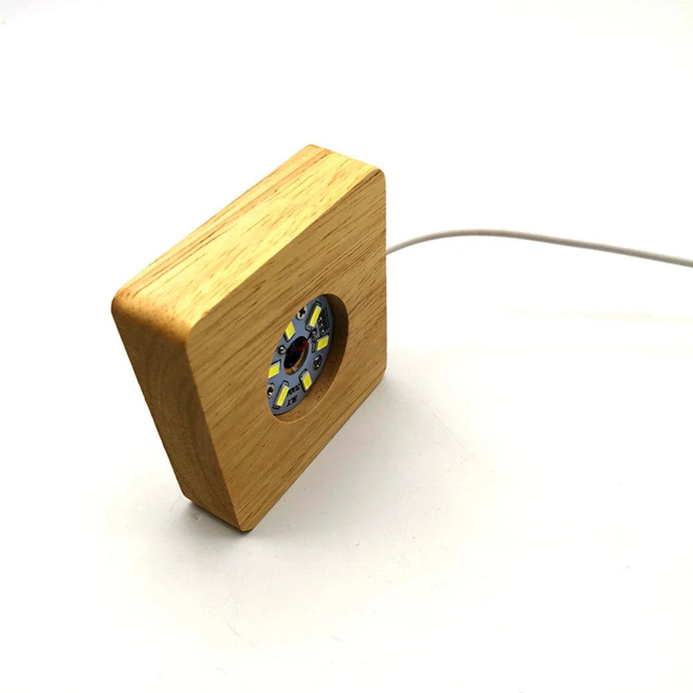 ELMAS Square Light Resin Mold with LED Base for Art Creation - Al Masam Stationery LLC