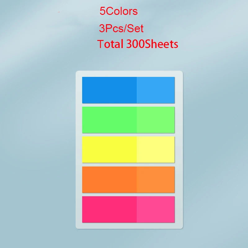 ELMAS Retro Morandi Sticky Notes Notepad School Supplies - Al Masam Stationery LLC