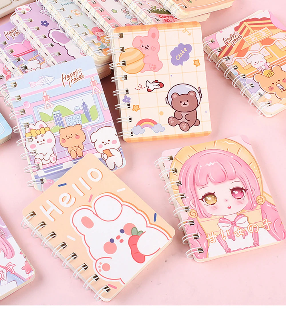 ELMAS Creative Cartoon Mini Notepad Kawaii School Supply - Al Masam Stationery LLC