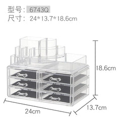 ELMAS High Quality Multi-layer Acrylic Storage Box
