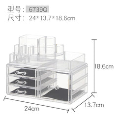 ELMAS High Quality Multi-layer Acrylic Storage Box