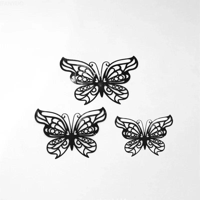 ELMAS 12Pcs 3D Butterfly Wall Stickers Home Decor Set - Al Masam Stationery LLC