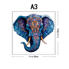 ELMAS Wooden Puzzle Gifts - Cat & Peacock Intelligence Game - Al Masam Stationery LLC