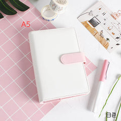 ELMAS New Vintage Refillable Notebook Leather Binder Supplies - Al Masam Stationery LLC