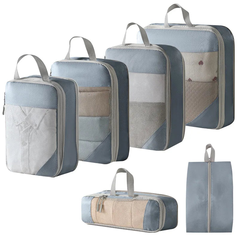 ELMAS Compression Packing Cubes for Travel Organizers - Al Masam Stationery LLC
