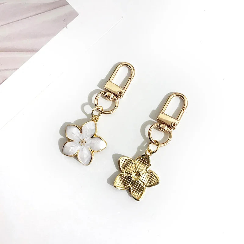 ELMAS Enchanting Sakura Flower Keychain Charm - Al Masam Stationery LLC