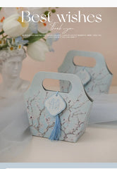 ELMAS Chinese Flower Style Wedding Candy Box For Guests - Al Masam Stationery LLC