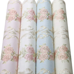 ELMAS Floral Wallpaper Self-Adhesive Warm Girl Room Decor - Al Masam Stationery LLC