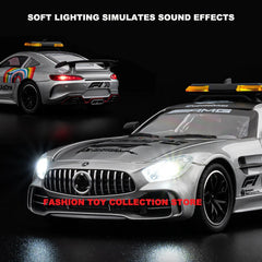 ELMAS 1:24 BENS GTR SAFETY Alloy Diecast Toy Car Gift - Al Masam Stationery LLC