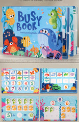 ELMAS - Montessori Baby Busy Book My First Quiet Book