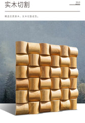 ELMAS Curved Mosaic Wall Panels for Sound Absorption