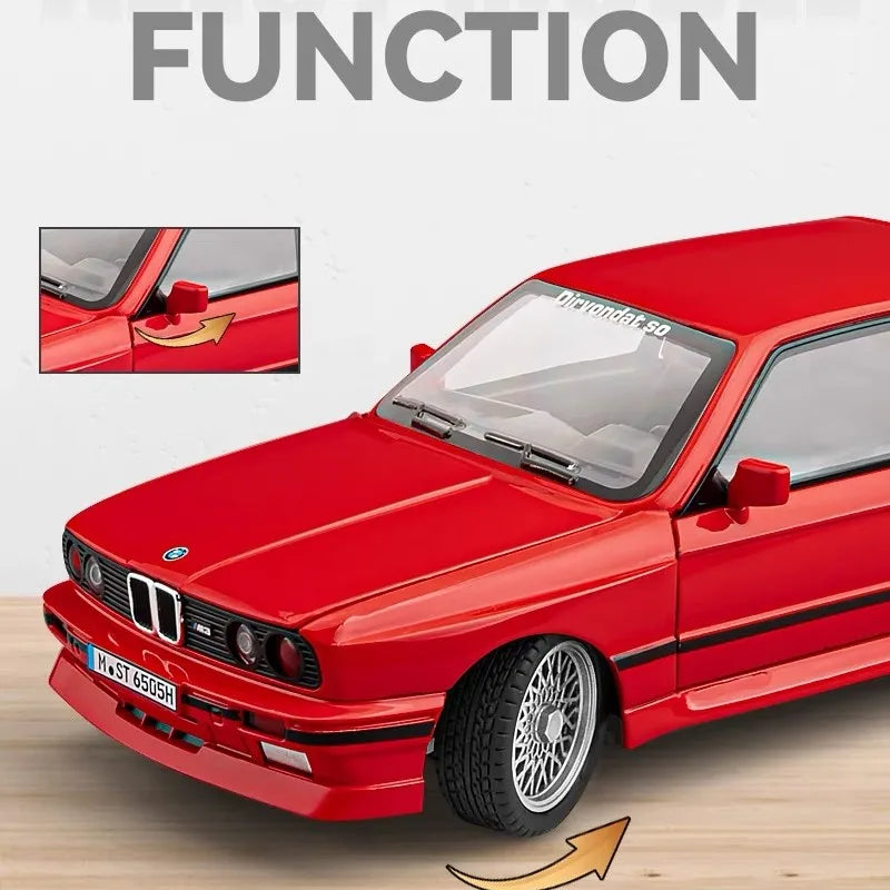 ELMAS 1:24 BMW M3 E30 IM Alloy Diecast Car Model Gift - Al Masam Stationery LLC