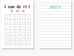 ELMAS 50Sheets Planner Memo Pad for Study & Work - Al Masam Stationery LLC