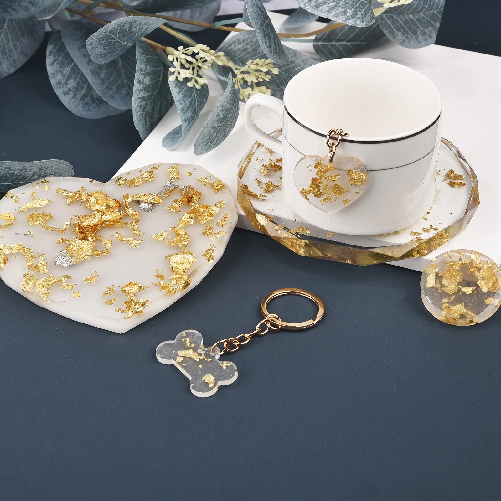 ELMAS Gold Foil Paper for Jewelry Making & Nail Art Supplies - Al Masam Stationery LLC