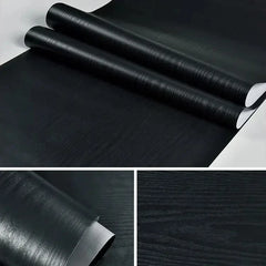 ELMAS Self-Adhesive PVC Wood Grain Wallpaper Decor - Al Masam Stationery LLC
