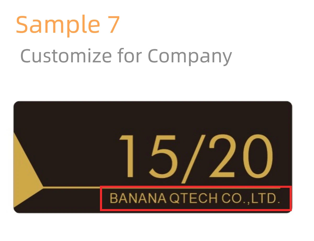 ELMAS Acrylic Modern Door Plate Customize House Number - Al Masam Stationery LLC