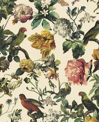 ELMAS American Style Garden Flowers 3D Wallpaper Mural - Al Masam Stationery LLC