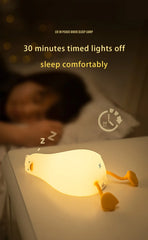 ELMAS Adorable Duck Night Light - Rechargeable & Safe