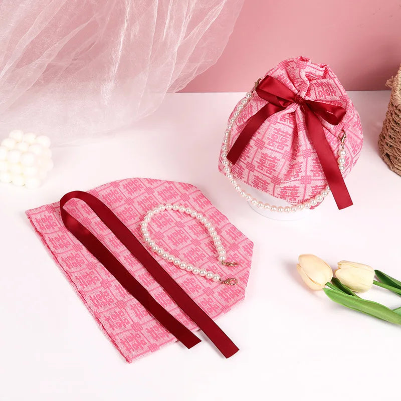 ELMAS Chinese Style Gift Bags For Wedding Favours 10/20Pcs - Al Masam Stationery LLC